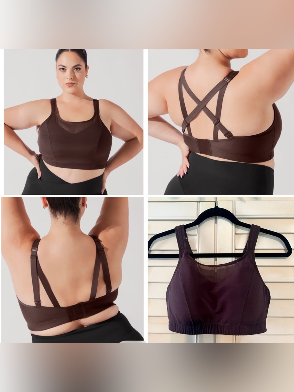 Popflex Superbra in French Roast - Size Small